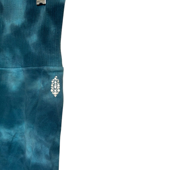 ree People Movement Good Karma Leggings Womens M/L High Rise Tie Dye Ozark Mist - Picture 3 of 6